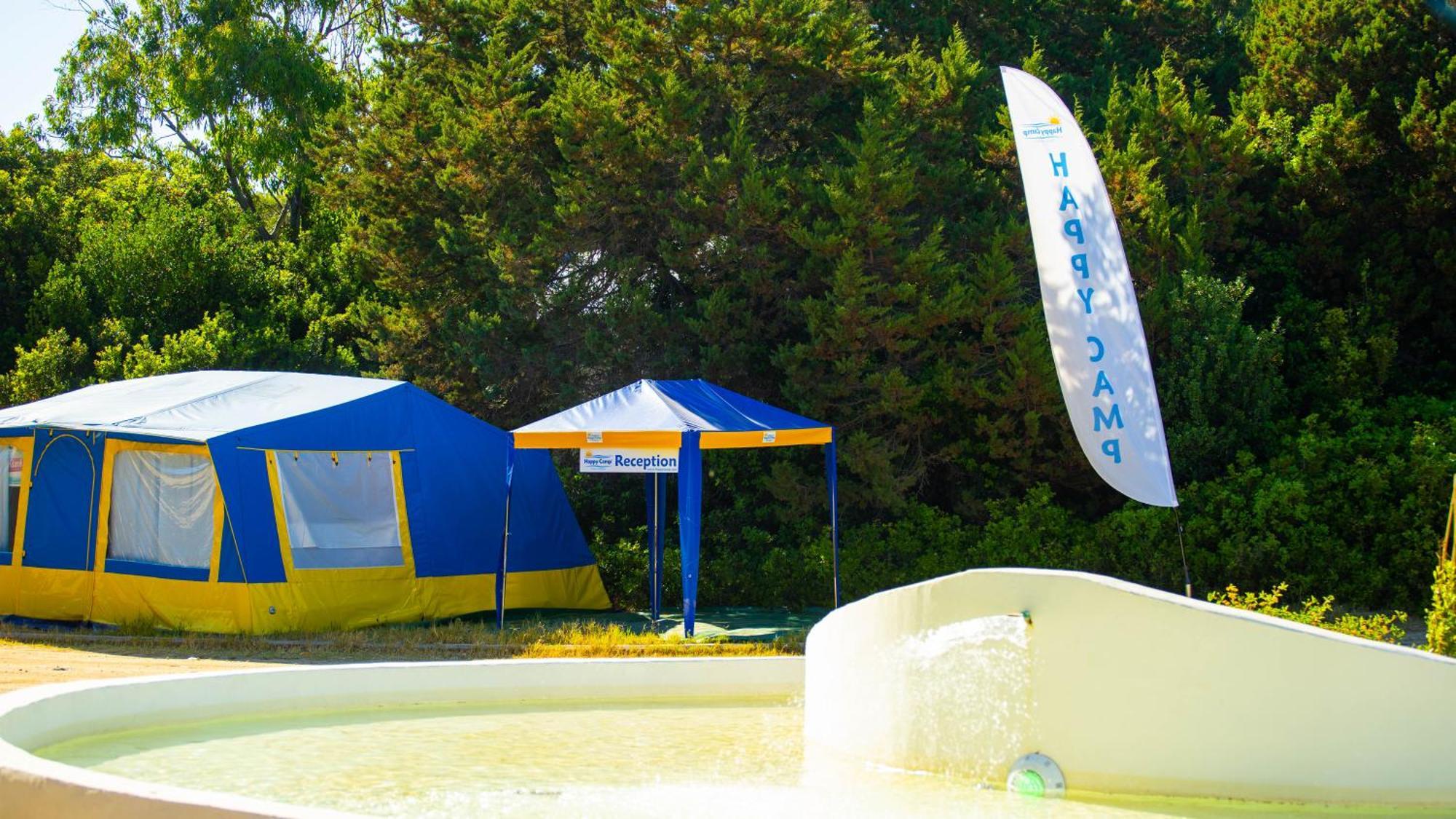 Happy Camp Mobile Homes In Camping Village Baia Paradiso Badesi Exterior photo